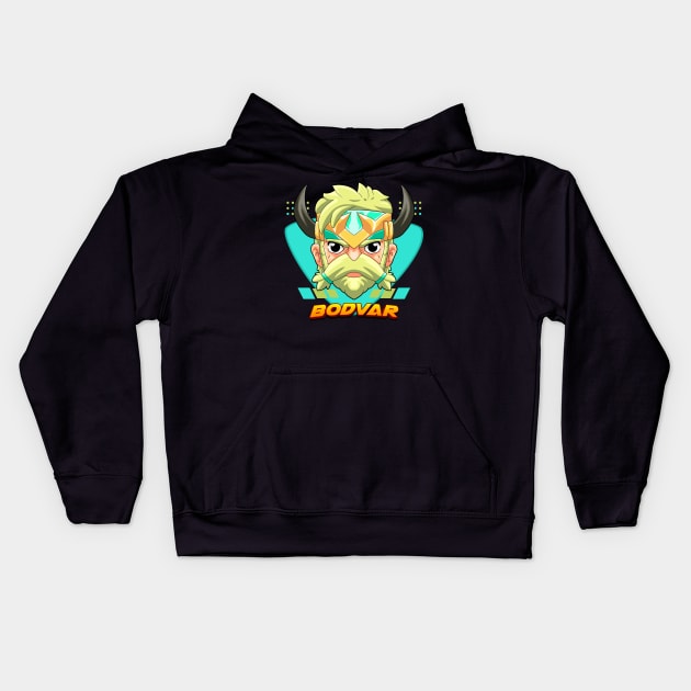 Bodvar Brawlhalla Kids Hoodie by RahmanDG